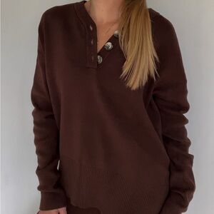 Alala Chocolate Brown Women's Sweater